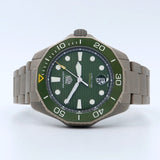 Shop Authentic Tag Heuer Aquaracer Professional 300 Automatic Green Dial Silver Steel Strap Watch for Men - WBP208B.BF0631 - Luxxuri
