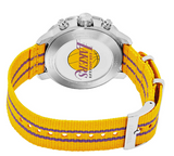  Shop Authentic Tissot Quickster Chronograph NBA LA Lakers White Dial Yellow NATO Strap Watch for Men - T095.417.17.037.05 - Luxxuri