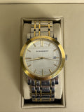  Shop Authentic Burberry Heritage White Dial Two Tone Stainless Steel Strap Watch for Men - BU1358 - Luxxuri
