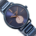 Michael Kors Portia Blue Dial Blue Stainless Steel Strap Watch for Women - MK3680