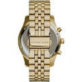  Shop Authentic Michael Kors Lexington Crystals Gold Dial Gold Steel Strap Watch for Men - MK8494 - Luxxuri
