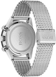  Shop Authentic Hugo Boss Pilot Edition Black Dial Silver Mesh Bracelet Watch for Men - 1513886 - Luxxuri