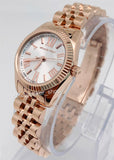  Shop Authentic Michael Kors Lexington Quartz White Dial Rose Gold Steel Strap Watch For Women - MK3230 - Luxxuri