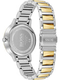  Shop Authentic Hugo Boss Signature Silver Dial Two Tone Steel Strap Watch for Women - 1502568 - Luxxuri