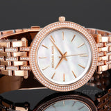  Shop Authentic Michael Kors Darci Mother of Pearl Dial Rose Gold Steel Strap Watch for Women - MK3220 - Luxxuri