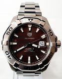  Shop Authentic Tag Heuer Aquaracer Sunray Brown Dial Watch for Men - WAY2018.BA0927 - Luxxuri