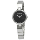  Shop Authentic Calvin Klein Authentic Black Dial Silver Steel Strap Watch for Women - K8G23141 - Luxxuri