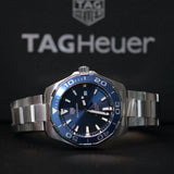  Shop Authentic Tag Heuer Aquaracer Blue Dial Watch for Men - WAY101C.BA0746 - Luxxuri