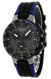  Shop Authentic Tissot T Race Cycling Black Dial Two Tone Rubber Strap Watch For Men - T111.417.37.441.06 - Luxxuri