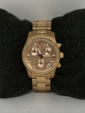  Shop Authentic Michael Kors Runway Chronograph Rose Gold Dial Rose Gold Steel Strap Watch for Women - MK5430 - Luxxuri