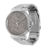  Shop Authentic Tommy Hilfiger Chronograph Grey Dial Silver Steel Strap Watch for Men - 1710382 - Luxxuri