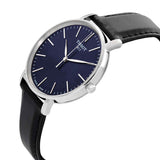  Shop Authentic Tissot Everytime Gent Blue Dial Black Leather Strap Watch for Men - T143.410.16.041.00 - Luxxuri