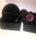  Shop Authentic Marc Jacobs Pelly Black Dial Black Silicone Strap Watch for Women - MBM2517 - Luxxuri