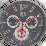 Shop Authentic Tag Heuer Formula 1 Manchester United Special Edition Grey Dial Black Silicone Strap Watch for Men - CAZ101M.FT8024 - Luxxuri