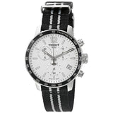  Shop Authentic Tissot Quickster Chronograph NBA San Antonio Spurs Edition White Dial Two Tone NATO Strap Watch for Men - T095.417.17.037.07 - Luxxuri