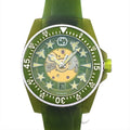  Shop Authentic Gucci Dive Automatic Green Dial Green Rubber Strap Unisex Watch - YA136345 - Luxxuri