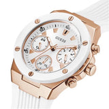  Shop Authentic Guess Athena White Dial White Rubber Strap Watch For Women - GW0030L3 - Luxxuri