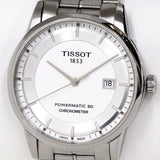  Shop Authentic Tissot Luxury Powermatic 80 Silver Dial Silver Steel Strap Watch For Men - T086.408.11.031.00 - Luxxuri