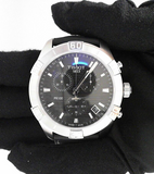  Shop Authentic Tissot PR 100 Sport Quartz Chronograph Black Dial Black Leather Strap Watch For Men - T101.617.16.051.00 - Luxxuri