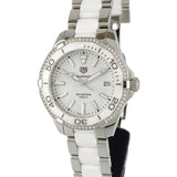  Shop Authentic Tag Heuer Aquaracer Diamonds White Dial Two Tone Steel Strap Watch for Women - WAY131H.BA0914 - Luxxuri