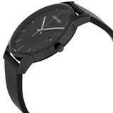  Shop Authentic Calvin Klein City Quartz Black Dial Black Leather Strap Watch for Men - K2G2G4C1 - Luxxuri