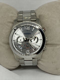  Shop Authentic Fossil Boyfriend Multifunction Silver Dial Silver Steel Strap Watch for Women - ES3883 - Luxxuri