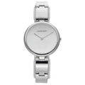  Shop Authentic Calvin Klein Wavy Silver Dial Silver Steel Strap Watch for Women - K9U23146 - Luxxuri