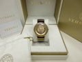  Shop Authentic Versace V Metal Icon Gold Dial Black & Silver & Gold Strap Watch for Women - VLC020014 - Luxxuri
