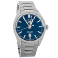  Shop Authentic Tag Heuer Carrera Twin Time Blue Dial Silver Steel Strap Watch for Men - WBN201A.BA0640 - Luxxuri