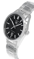  Shop Authentic Tag Heuer Carrera Date Black Dial Silver Steel Strap Watch for Men - WBN2110.BA0639 - Luxxuri