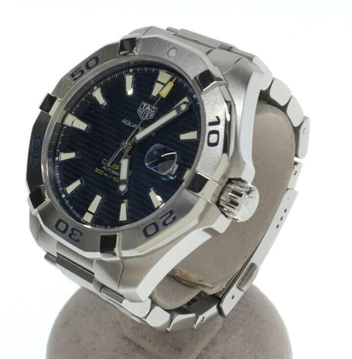  Shop Authentic Tag Heuer Aquaracer Blue Dial Watch for Men - WAY2012.BA0927 - Luxxuri