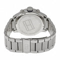  Shop Authentic Tommy Hilfiger Jackson Chronograph Blue Dial Silver Steel Strap Watch for Men - 1791242 - Luxxuri