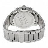  Shop Authentic Tommy Hilfiger Jackson Chronograph Blue Dial Silver Steel Strap Watch for Men - 1791242 - Luxxuri