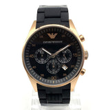 Shop Authentic Emporio Armani Sportivo Black Dial Black Steel Strap Watch For Men - AR5905 - Luxxuri