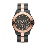  Shop Authentic Marc Jacobs Blade Chronograph Grey Dial Two Tone Steel Strap Watch for Women - MBM3180 - Luxxuri