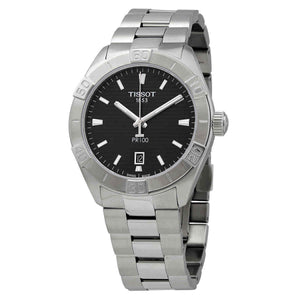  Shop Authentic Tissot PR 100 Sport Quartz Black Dial Silver Steel Strap Watch For Men - T101.610.11.051.00 - Luxxuri