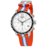  Shop Authentic Tissot Quickster Chronograph NBA Oklahoma City Thunder Watch For Men - T095.417.17.037.14 - Luxxuri