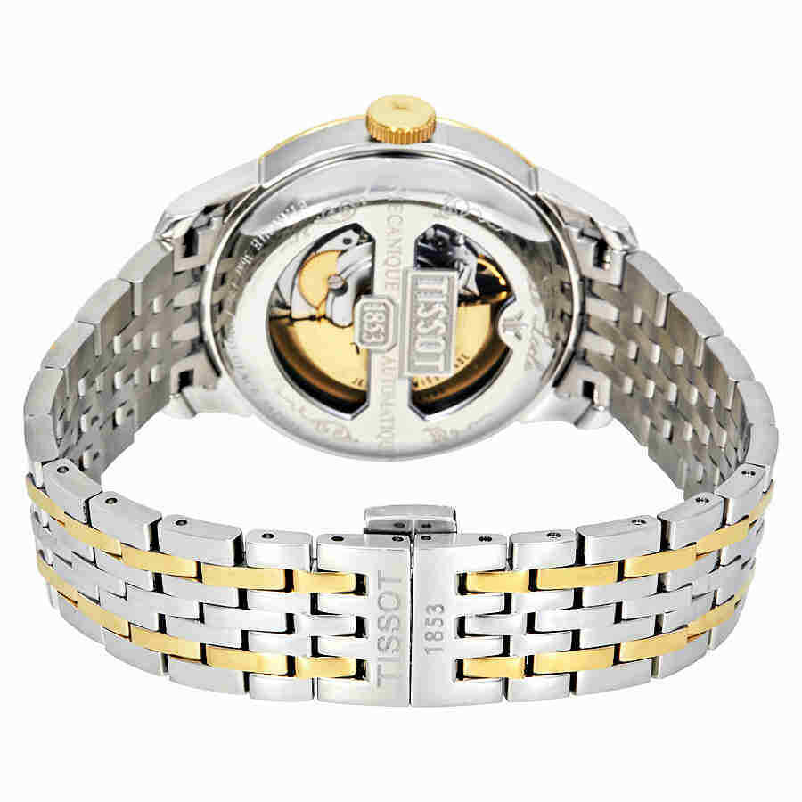  Shop Authentic Tissot Le Locle Automatic Silver Dial Two Tone Steel Strap Watch For Men - T006.408.22.037.00 - Luxxuri