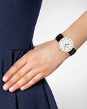  Shop Authentic Daniel Wellington Classic Petite Cornwall White Dial Black Nylon Strap Watch For Women - DW00100252 - Luxxuri