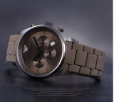  Shop Authentic Emporio Armani Sportivo Chronograph Brown Dial Brown Steel Strap Watch For Men - AR5950 - Luxxuri