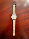  Shop Authentic Burberry The City White Dial Beige Leather Strap Watch for Women - BU9132 - Luxxuri