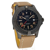  Shop Authentic Breitling Avenger Automatic GMT 45 Black Dial Brown Nylon Strap Watch for Men - V32395101B1X1 - Luxxuri