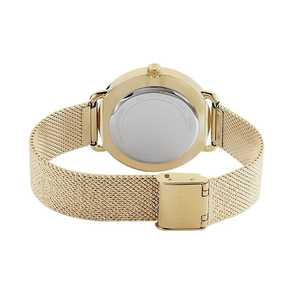  Shop Authentic Michael Kors Portia Gold Dial Gold Mesh Bracelet Watch for Women - MK3844 - Luxxuri