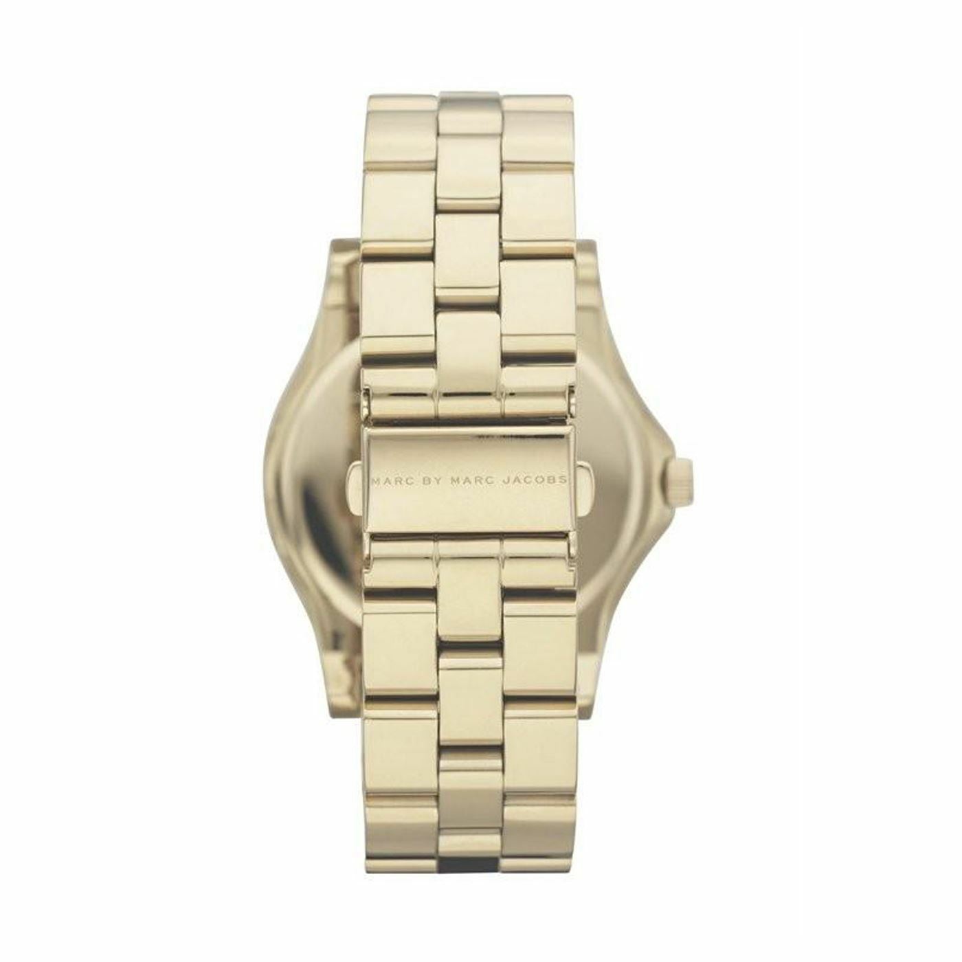 Shop Authentic Marc Jacobs Rivera White Dial Gold Steel Strap Watch for Women - MBM3137 - Luxxuri