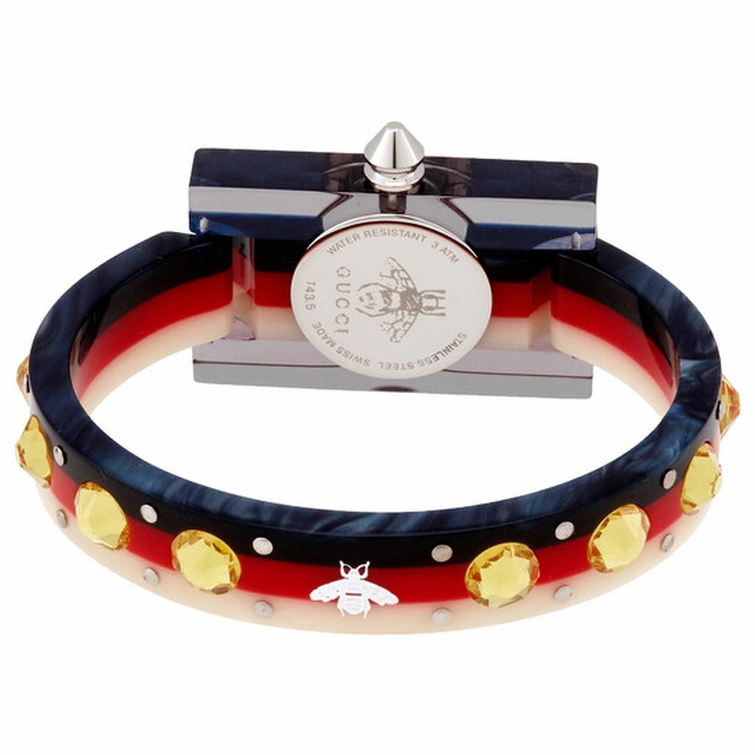  Shop Authentic Gucci Web Pink Mother of Pearl Dial Watch For Women - YA143524 - Luxxuri