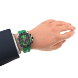  Shop Authentic Tag Heuer Formula 1 Chronograph Green Dial Green Rubber Strap Watch for Men - CAZ101AP.FT8056 - Luxxuri