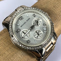  Shop Authentic Michael Kors Brinkley Silver Dial with Diamonds Silver Steel Strap Watch for Women - MK5083 - Luxxuri