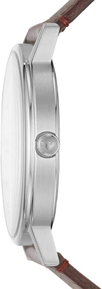  Shop Authentic Emporio Armani Herren White Dial Brown Leather Strap Watch For Men - AR11103 - Luxxuri