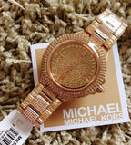  Shop Authentic Michael Kors Camille Crystal Rose Gold Dial Rose Gold Steel Strap Watch for Women - MK5862 - Luxxuri