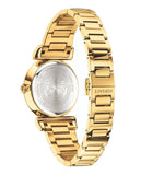  Shop Authentic Versace V-Motif Gold Dial Gold Steel Strap Watch for Women - VERE00618 - Luxxuri